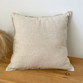 Simple Solid-Colored Linen Sofa Cushion Cover For The Living Room