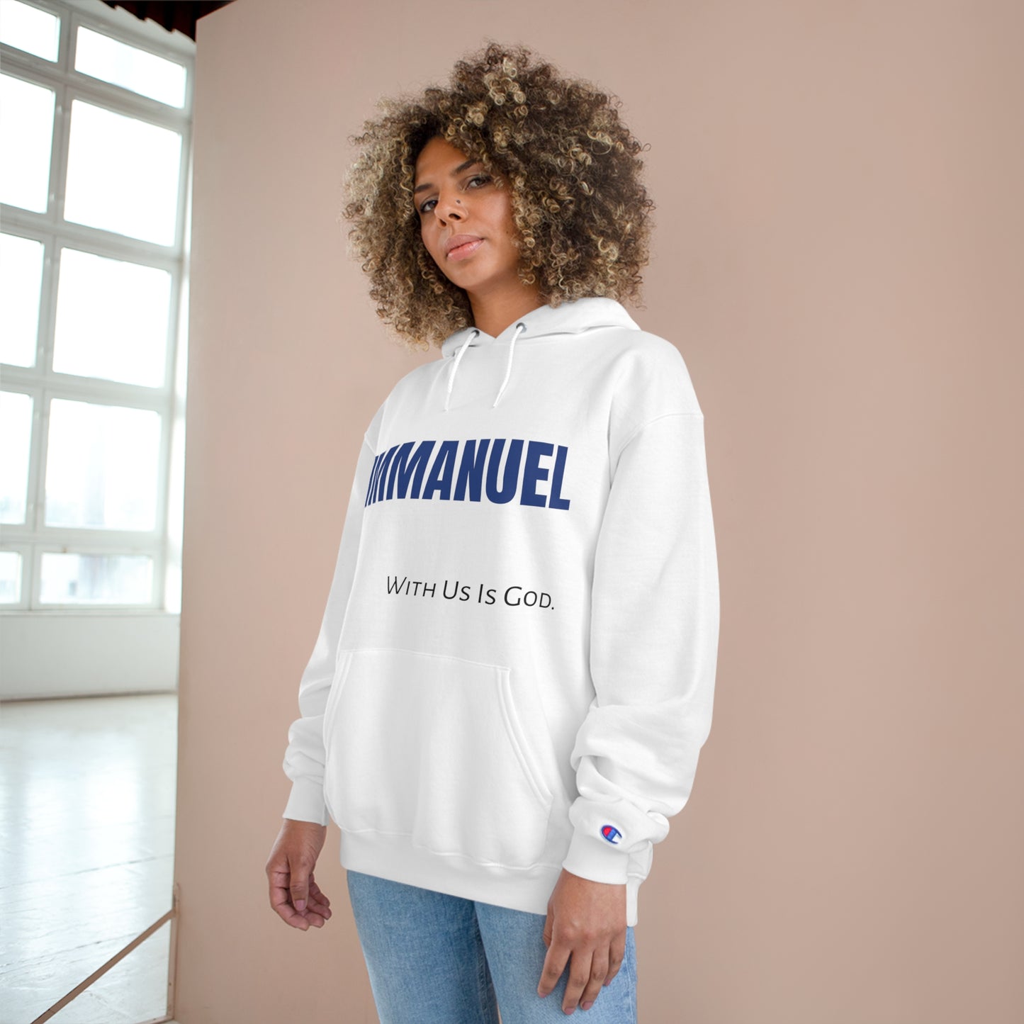 Immanuel Champion Hoodie - God is with you!