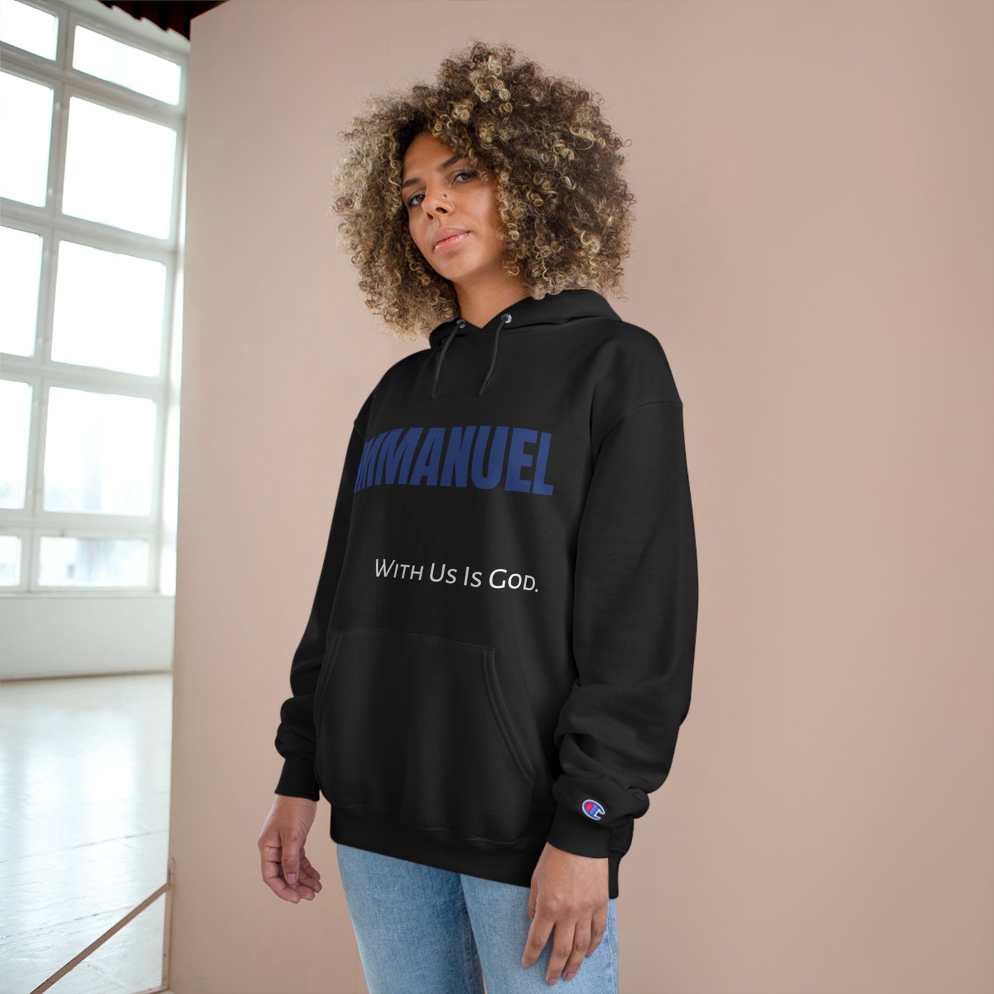 Immanuel Champion Hoodie - God is with you!