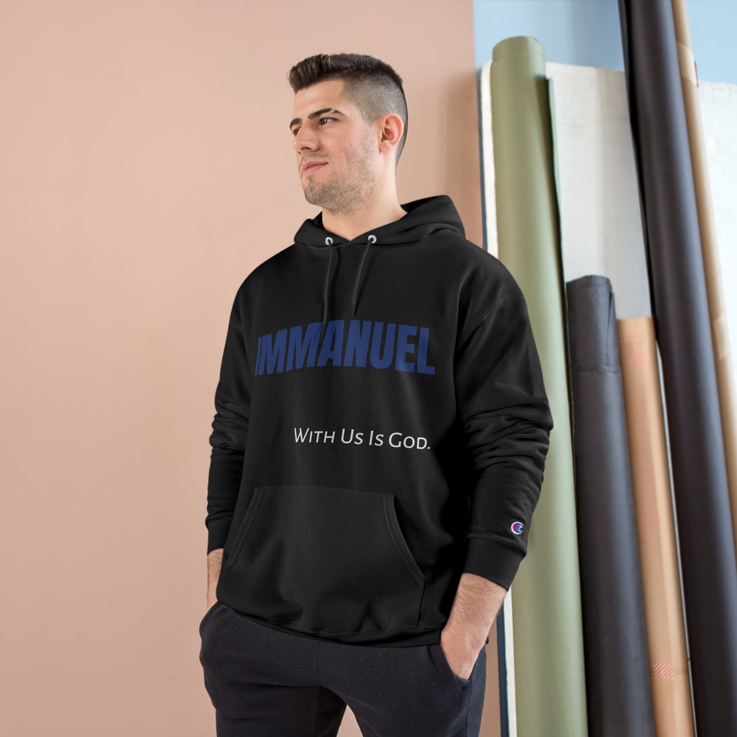 Immanuel Champion Hoodie - God is with you!